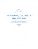 Patrimonio culturalPATRIMONIO CULTURAL Y ARQUITECTURA