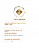 Administración de inventarios y almacenes. Logística y comercio internacional
