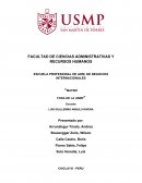 FACULTAD DE CIENCIAS ADMINISTRATIVAS Y RECURSOS HUMANOS ESCUELA PROFESIONAL DE ADM. DE NEGOCIOS INTERNACIONALES