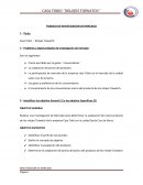 TRABAJO DE INVESTIGACION DE MERCADO Casa Tokio ´´ Relojes Toiwatch´´