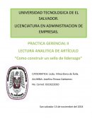 Formulario Cuál es el propósito principal de este artículo, es decir la intención del autor al escribir el artículo?