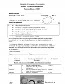 Unidad N° 1“Una historia para contar”