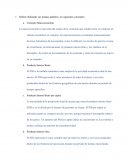 Macroeconomia Definir utilizando sus propias palabras, los siguientes conceptos: