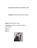 Actividad 1: Definición de Patrimonio Cultural