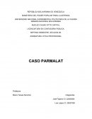 FRAUDE CASO PARMALAT