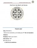 Plaificacion matematica 4º año