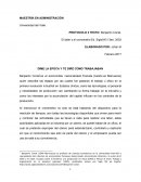 DIME LA EPOCA Y TE DIRÉ COMO TRABAJABAN