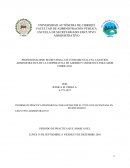 FODA EN UNA PRACTICA PROFESIONAL