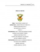 TEMA: “TRASTORNO ALIMENTICIO”