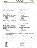 Categorias gramaticales.