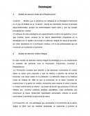 Estrategias Modelo de atención antes de la Readecuación