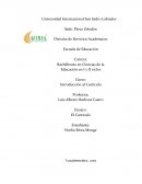 Currículo en la Educación.