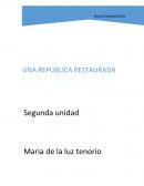 República restauradora.