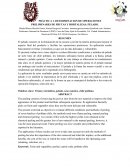 PRÁCTICA 1. DETERMINACION DE OPERACIONES PRELIMINARES DE FRUTAS Y HORTALIZAS: PELADO.