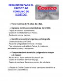 Requisitos de credito