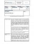 Actividad para realizar en plataforma virtual. Historia del triage
