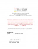 CENTRO DE FORMACIÓN TECNICA LOS LAGOS DE LA UNIVERSIDAD DE LOS LAGOS SEDE COYHAIQUE CARRERA TNS EN EDUCACIÓN PARVULARIA Y PRIMER CICLO