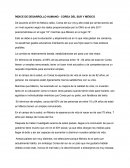 ÍNDICE DE DESARROLLO HUMANO - COREA DEL SUR Y MÉXICO