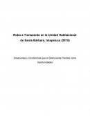 Investigación, Robo a transeunte.