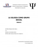 La iglesia catolica como grupo social.