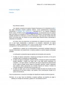 Confirmación de abogados.