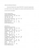 Analisis de la informacion financiera.