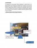 Los negocios de comida rápida “Pollos Copacabana” y “Burger King”