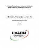 Actividad 1. Alcance de los manuales