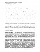 Psicología del desarrollo humano y Educacional.