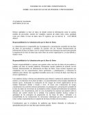 INFORME DE AUDITORÍA INDEPENDIENTE SOBRE UNA BASE DE DATOS DE PEDIDOS Y PROVEEDORES