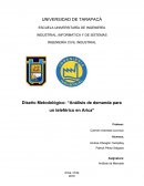 Diseño metodológico.