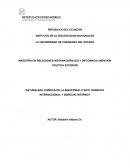 NATURALEZA JURIDICA DE LA BINACIONAL ITAIPU: DERECHO INTERNACIONAL Y DERECHO INTERNO?