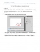 Interpolacion de movimiento en flash cs6.