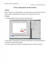 Interpolacion de movimiento en flash cs6.. Página 1
