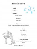 Ética 4 - Valores, Tecnología y Ejercicio Profesional