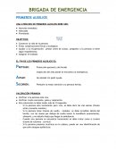 PRIMEROS AUXILIOS UNA ATENCION DE PRIMEROS AUXILIOS DEBE SER