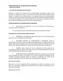 Financiera RESPONSABILIDAD DEL ADMINISTRADOR FINANCIERO.