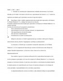Tomando en consideración el planteamiento señalado anteriormente y las lecturas ubicadas en la Unidad 1 del entono web del curso, especialmente las lecturas 2, 4 y 5, realice las siguientes actividades que le permitirán concretar el logro del objetivo.