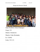 Ejemplo de un ensayo de orietnacion