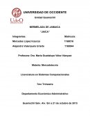 La idea de este documento es diseñar una estrategia mercadológica para la mermelada de jamaica que elabora Rosana Uriarte Camacho, en actualidad esta actividad que desarrolla esta persona, carece de una planeación formal, su elaboración y comercializa