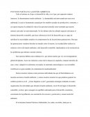 Punto de partía en la gestión ambiental