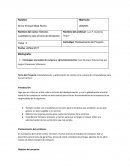 Planteamiento del proyecto.