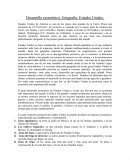 GeografiEstados Unidos de América es uno de los países más grandes de la Tierra. Posee una extensión de 9.372.610 km². Su territorio se extiende por la mayor parte de América del Norte