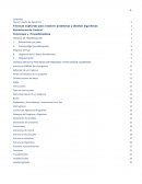 Diseño de Algoritmos resolver problemas y diseñar algoritmos