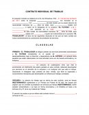 Contrato por tiempo indeterminado con periodo de prueba.