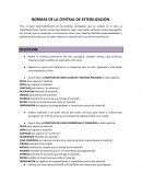 Normas de esterilizacion