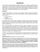 INCIDENTES AMPARO