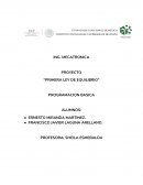 EQUILIBRIO PROFESORA: SHEILA ESMERALDA FECHA: 20 DE FEBRERO DEL 2017