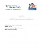 EVIDENCIA # 2 MODULO 2 Estrategias académicas para el aprendizaje efectivo.