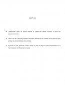 Comprender como se puede mejorar la gestión del talento humano a partir del autoconocimiento.